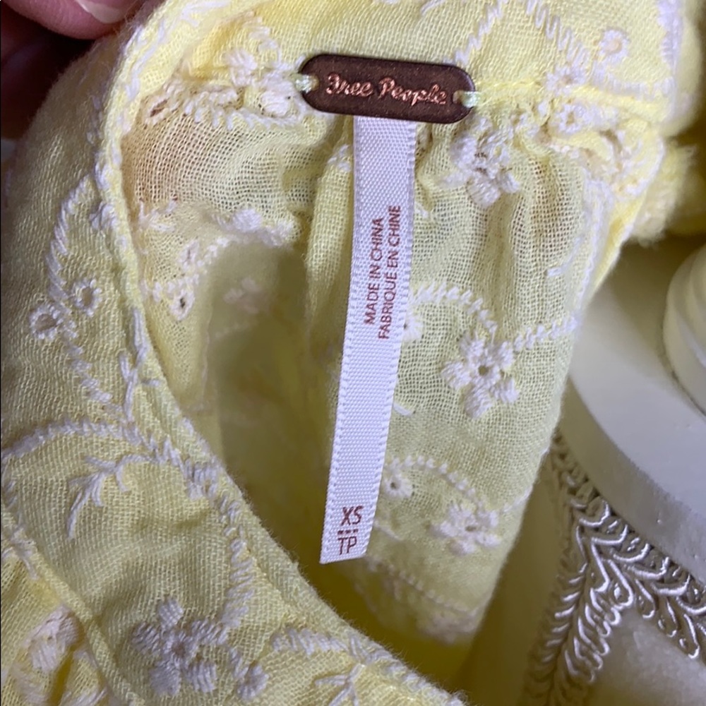 Free People 'Down from the Clouds' Blouse - Picture 5 of 6